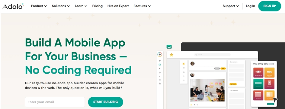 adalo - best ai app builder