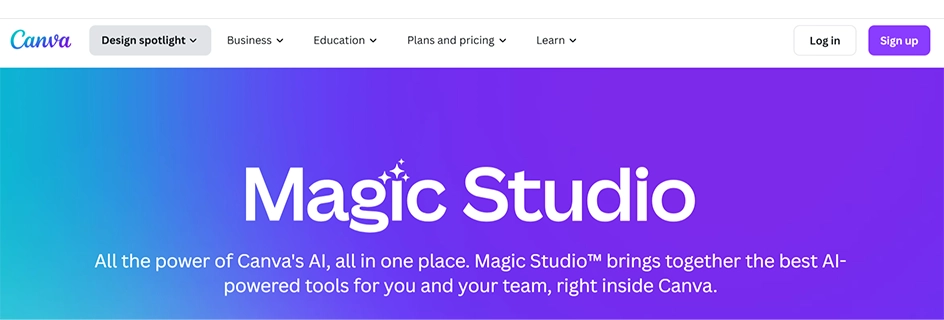 canva - ai marketing tools