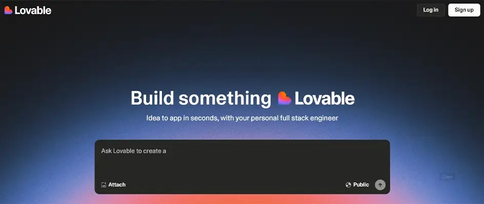 lovable - best ai ap builder