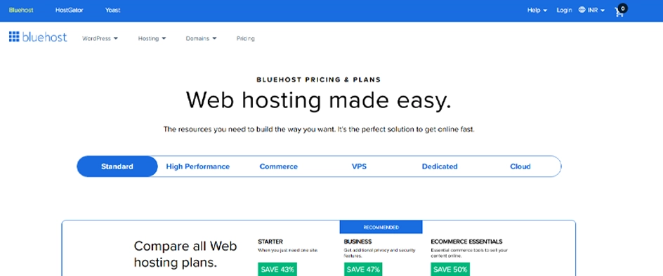 Bluehost - Banner
