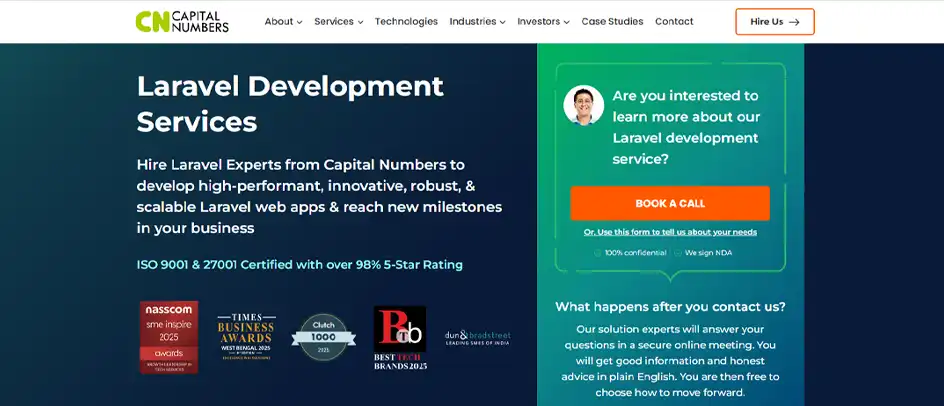 Capital Numbers - laravel development