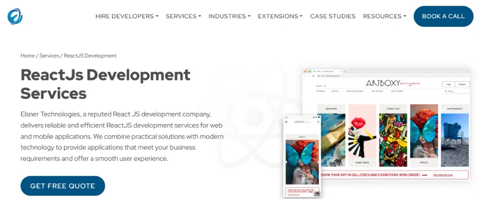 Elsner Technologies-ReactJs