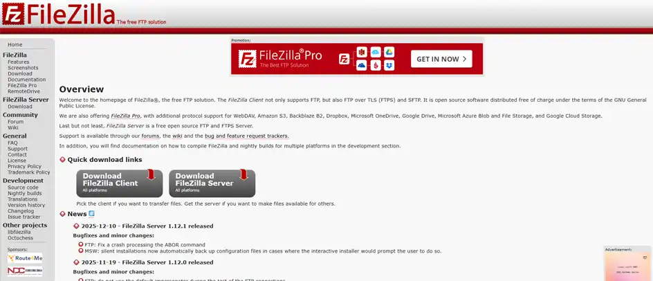 FileZilla