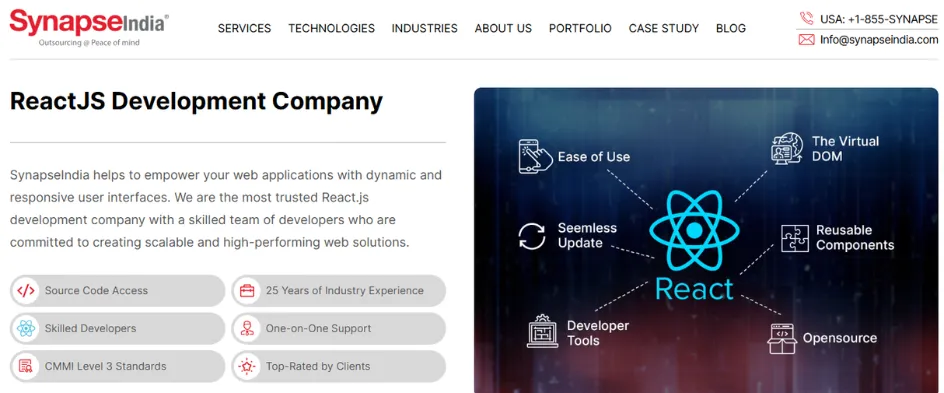 SynapseIndia-ReactJs