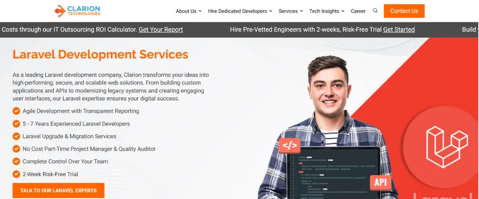 Clarion Technologies-Laravel Development