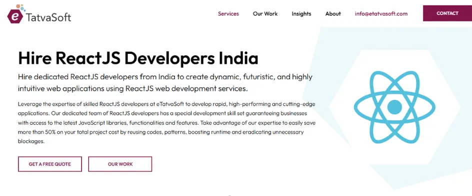 eTatvaSoft-ReactJs