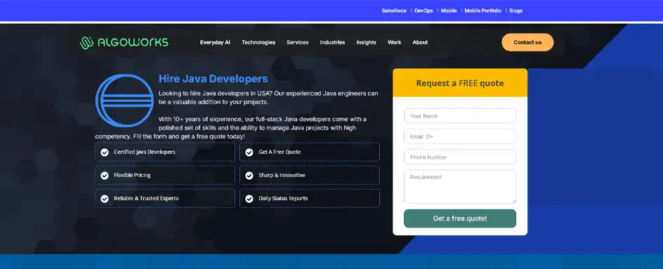 Algoworks - Java Development