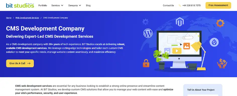 Bit Studios - CMS Development