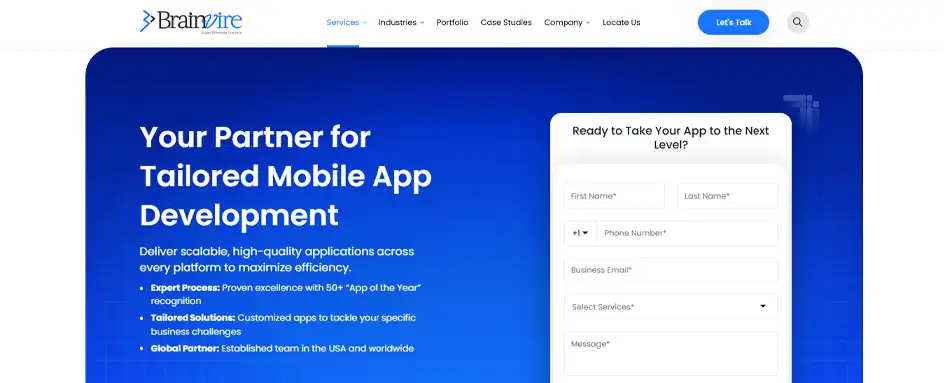 BrainVire - Mobile App Development