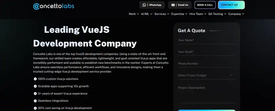 Concettolabs - VueJs Development