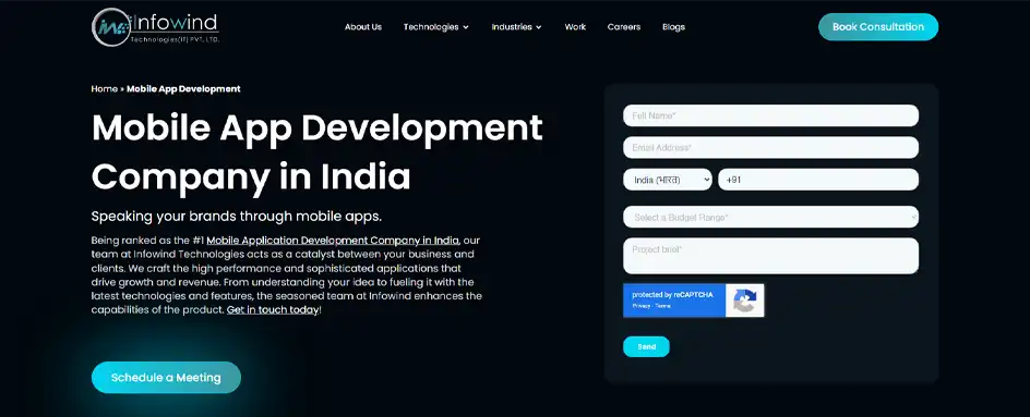 Infowind Technologies - Mobile App Development