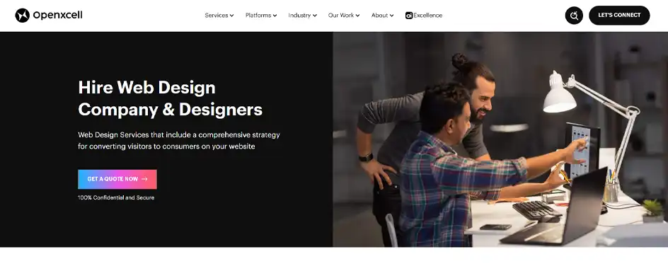 OpenXcell - Web Design