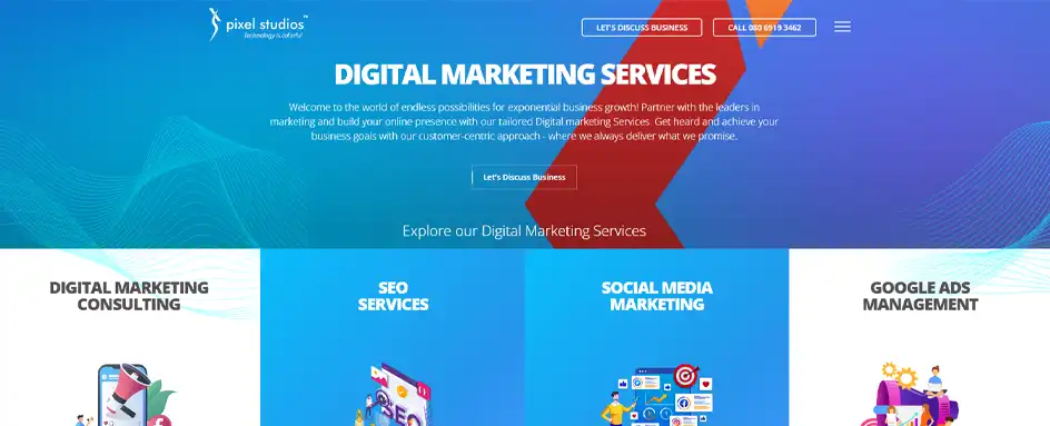 Pixel Studios - Digital marketing