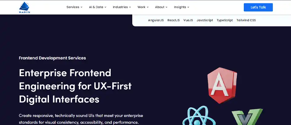 Radixweb - Frontend Development