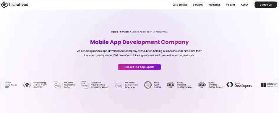 Techahead - Mobile App Development
