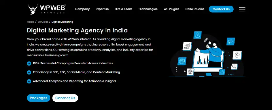WPWeb Infotech - Digital marketing