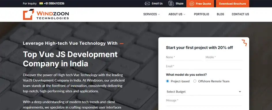 Windzoon - VueJs Development