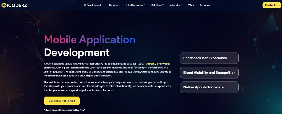 iCoderz Solutions - Mobile App Development