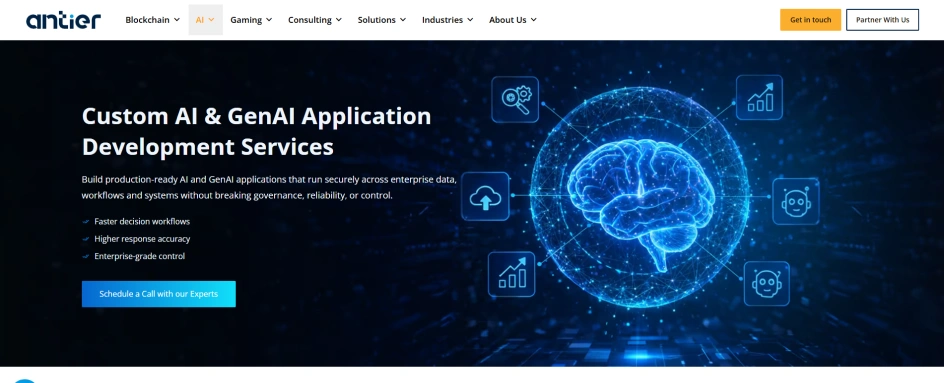 Antier Solutions - AI Development India