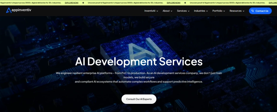 Appinventiv - AI Development India