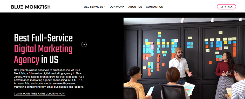 Blue Monkfish LLC Digital Marketing