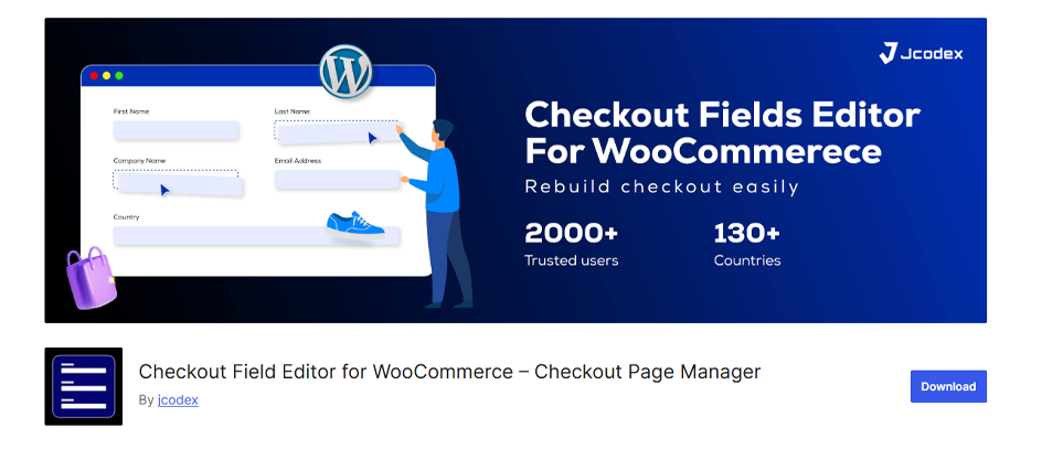 Checkout Field Editor and Manager - Plugin