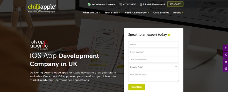 Chilliapple - Web Development uk