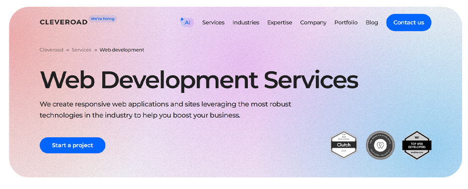 Cleveroad - Web Development USA