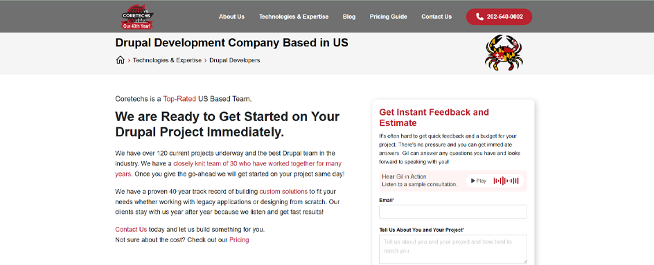 Coretechs - Drupal Development USA