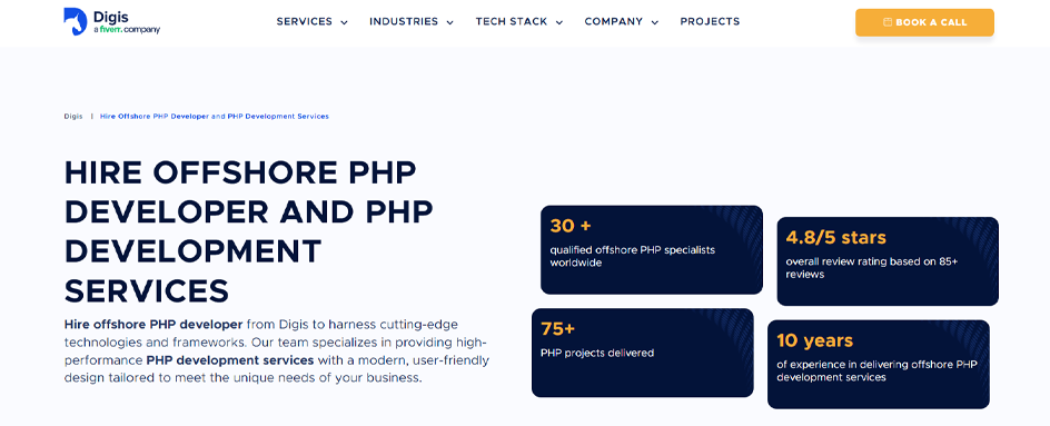 Digis - PHP Development USA