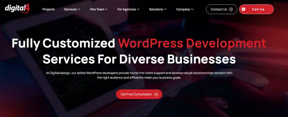 Digital4design - WordPress Development india