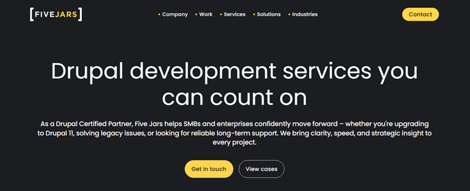 Fivejars - Drupal Developemnt USA