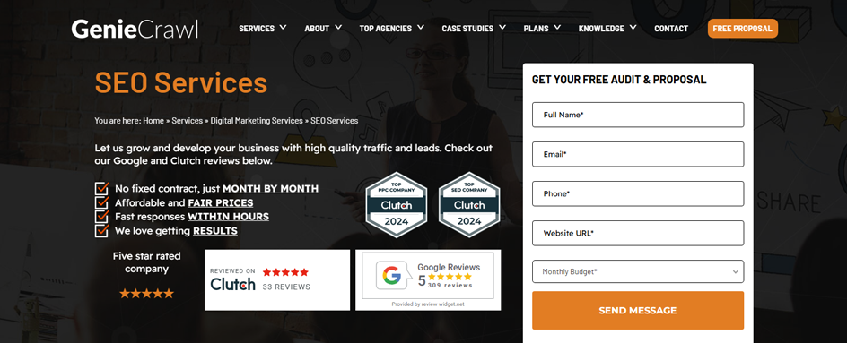 Genie Crawl - Seo company uk