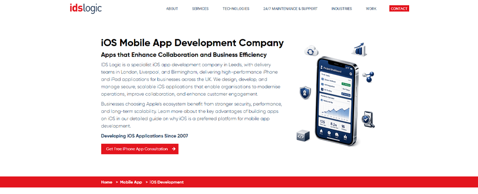 IDS Logic UK ios
