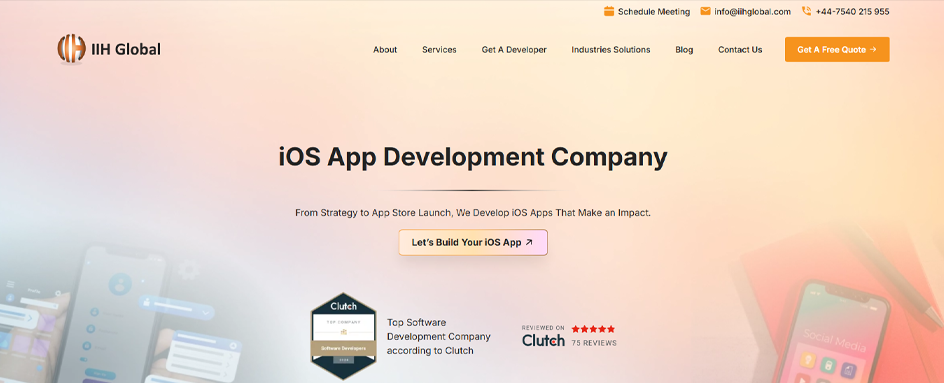 IIH Global ios