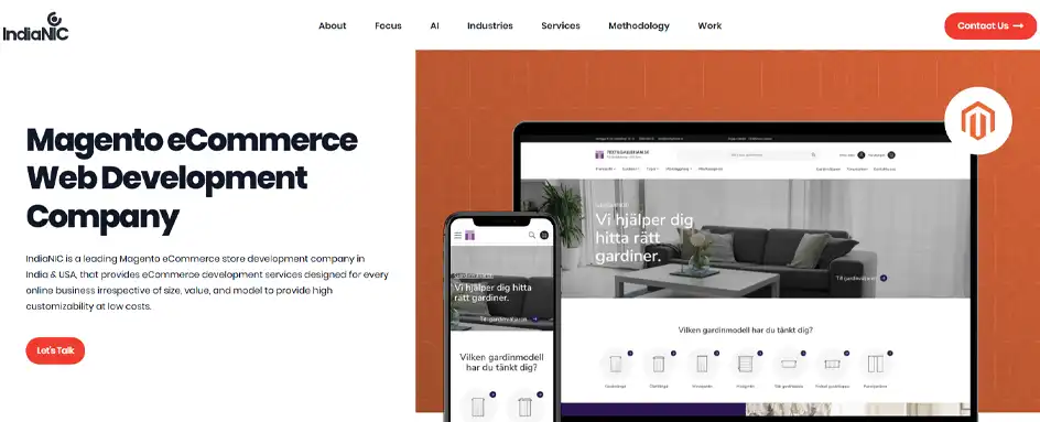 IndiaNIC - Magento Development