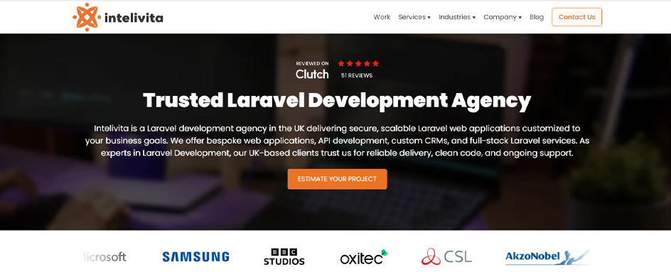 Intelivita - Laravel Development Uk