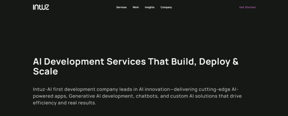Intuz - AI Development India