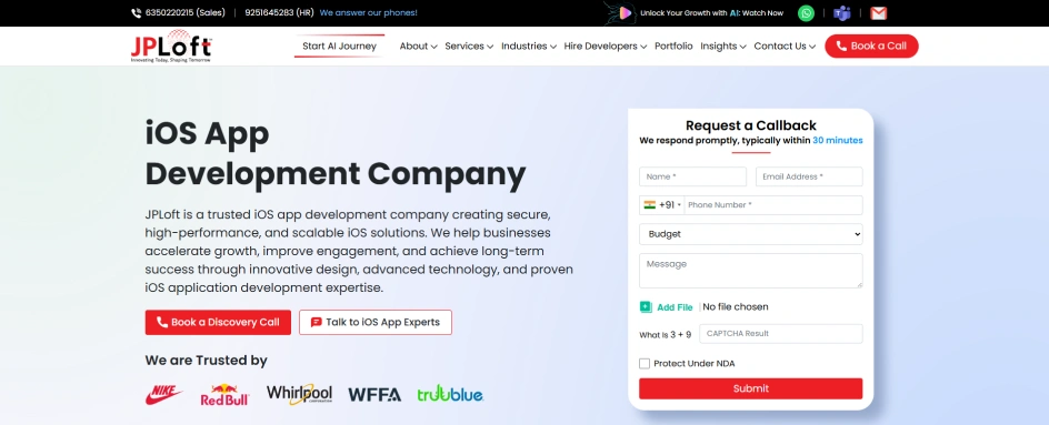 JPLoft - iOS App Development India