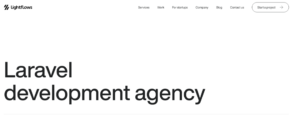 Lightflows - Laravel Development Uk