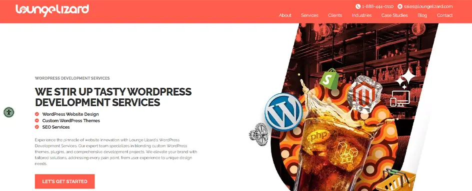 Lounge Lizard - wordpress development usa