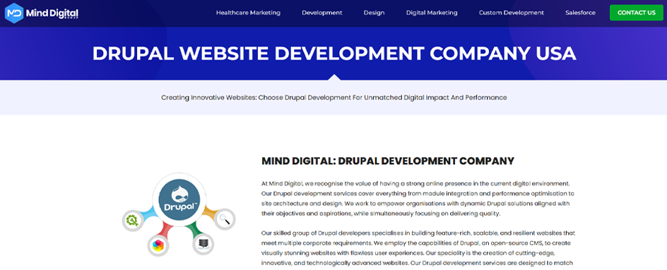 Mind Digital - Drupal Development USA