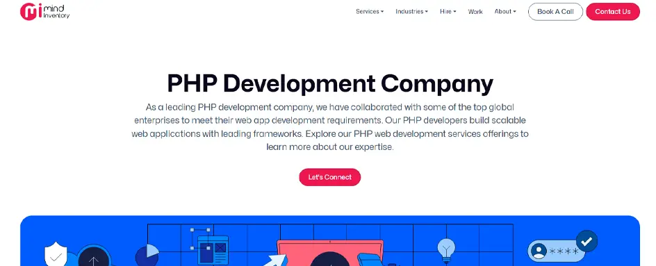 Mindinventory services page