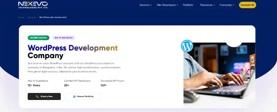 Nexevo - WordPress Development India