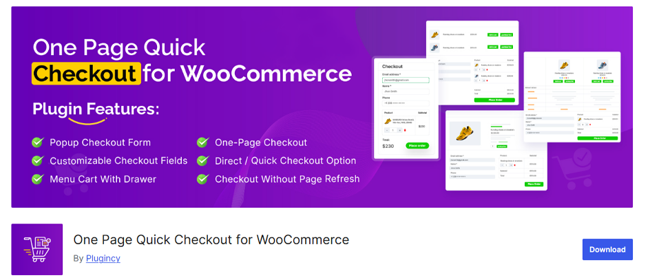 One Page Checkout - Plugin