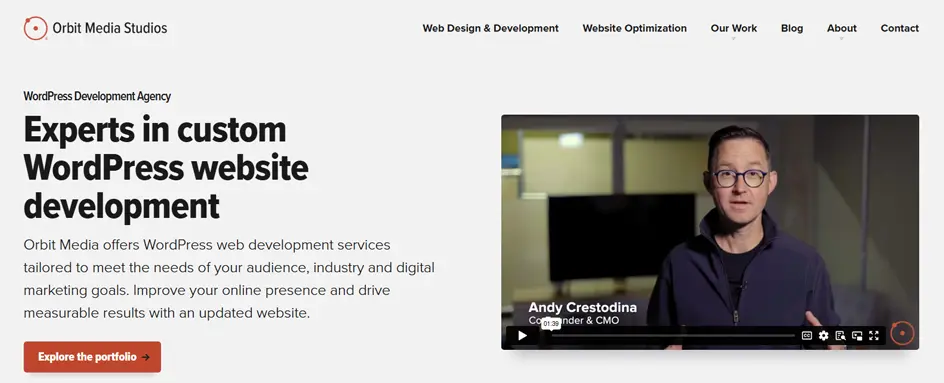 Orbit Media - wordpress development usa