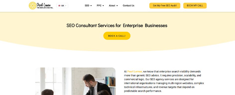 Pearl Lemon - Seo Company Uk