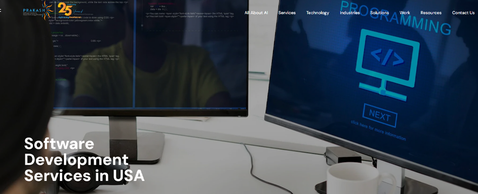 Prakash Software Solutions Pvt Ltd - Software Development USA