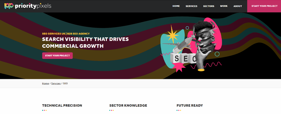 Priority Pixels - Seo Company Uk
