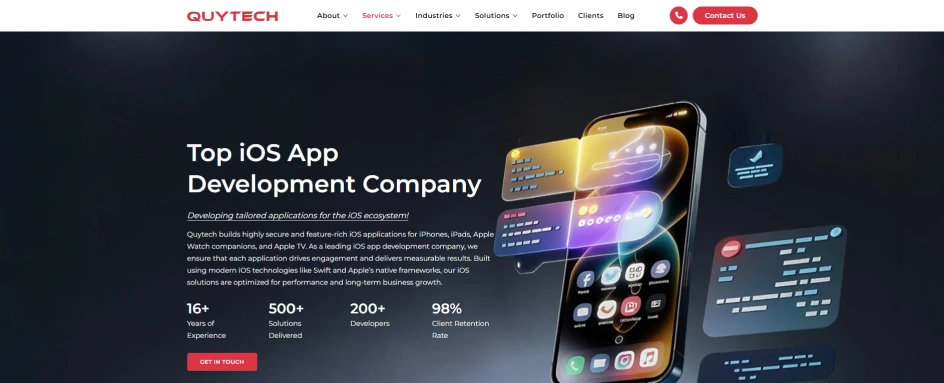 Quytech - iOS App Development India